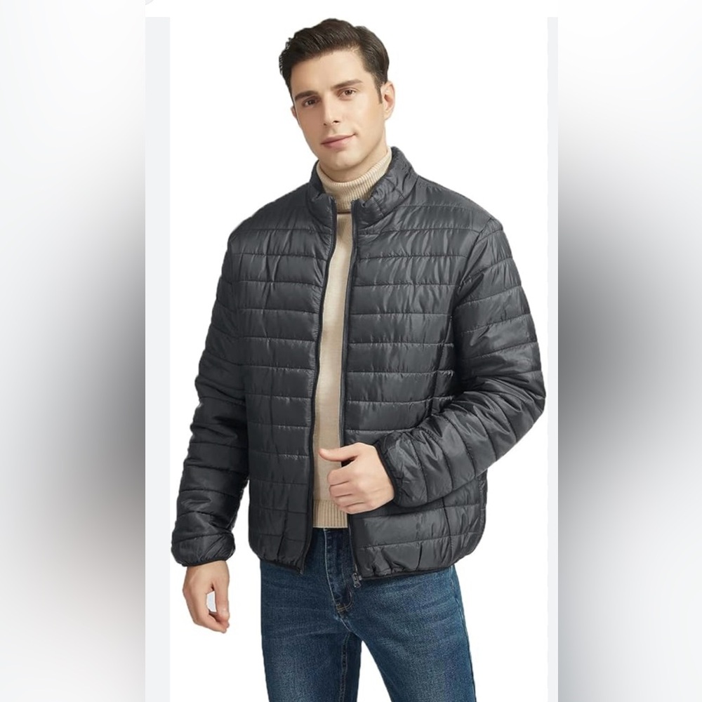 Hawke & Co Sport Performance Down Puffer Jacket Black Men's‎ Sz. XL Lightweight